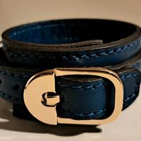 bracciale Coccinelle blue, vera pelle