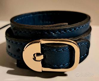 bracciale Coccinelle blue, vera pelle