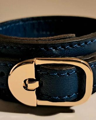 bracciale Coccinelle blue, vera pelle