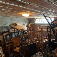 Scheletri sedie da rifinire