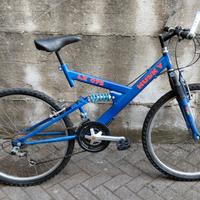 bicicletta M.T.B. ammortizzata