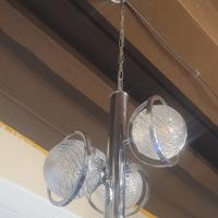 Lampada a sospensione anni'70 Spage Age