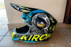 Casco Arioh wraap alien yellow matt