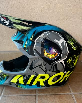 Casco Arioh wraap alien yellow matt