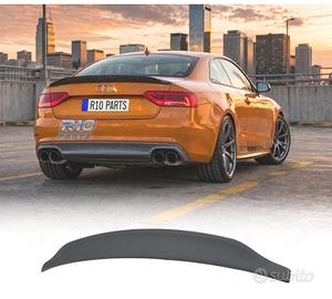 SPOILER AUDI A5 COUPE 07-16 LOOK RS5 NERO LUCIDO