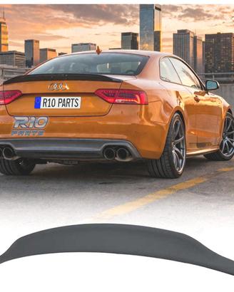 SPOILER AUDI A5 COUPE 07-16 LOOK RS5 NERO LUCIDO