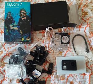 action CAM go pro 4k micro SD 32gb + accessori 