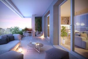 Appartamento di 109 m² con 4 locali e box auto a T