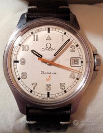 Omega Admiralty “Ancoretta” (136.015) bianco 35mm