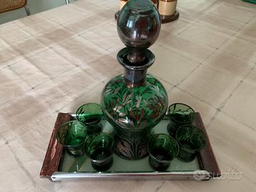 Set liquore vintage