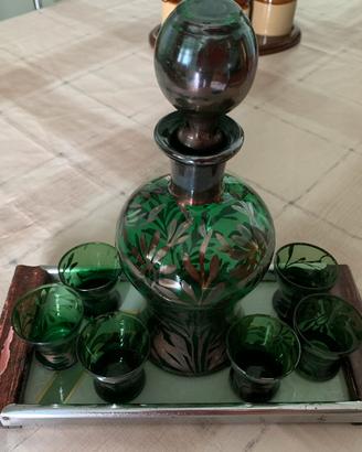 Set liquore vintage
