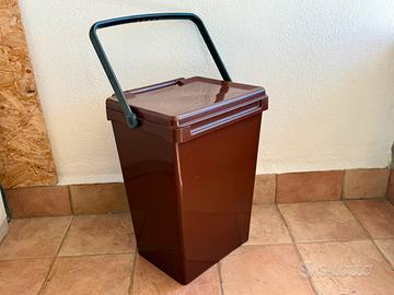 Secchio Pattumiera Grande 50 LITRI Immondizia PVC