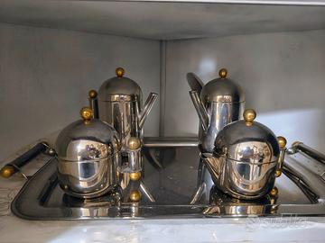 Servizio da thè in acciaio 