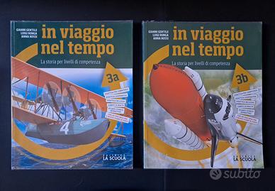 libri di storia "in viaggio nel tempo" vol.3