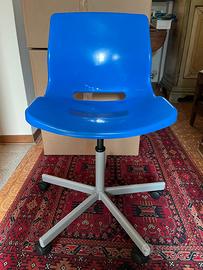 9 sedie girevoli con rotelle IKEA