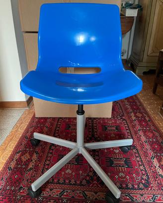 9 sedie girevoli con rotelle IKEA