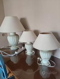 Trittico di lampade