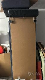 divano letto tre posti più contenitore 