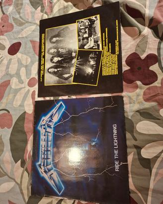 Vinili prime stampe (Metallica- Anthrax)