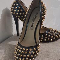 scarpe décolleté Mangano borchie 