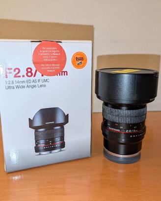 Samyang 14mm 2.8 Sony e-mount