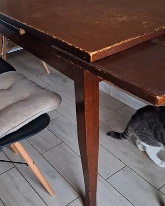 Tavolo in arte povera