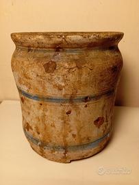 Antica Burnia Terracotta smaltata (XIX Secolo).
