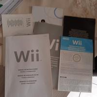 istruzioni per console Nintendo Wii 