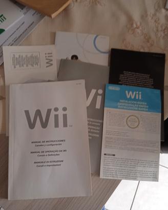 istruzioni per console Nintendo Wii 