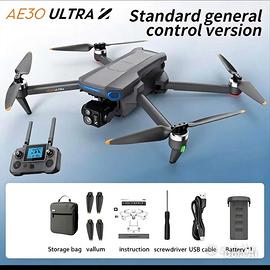 DRONE AE30 ULTRA completo di accessori.
