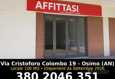 Osimo -Negozio 100mq Fronte Strada