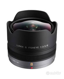 Fisheye Panasonic Lumix G 8mm f/3.5