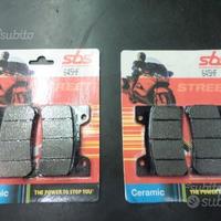 Coppia pastiglie sbs davanti yamaha fzr 600r 90/91