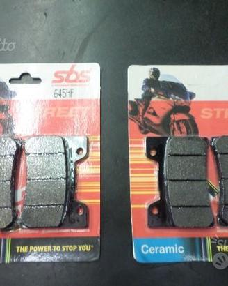 Coppia pastiglie sbs davanti yamaha fzr 600r 90/91