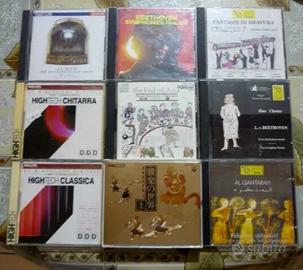 10 cd ( uno è doppio ) cd High-tech Audiophile!!