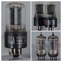 Lotto 5 valvole audio RCA e Telefunken testate