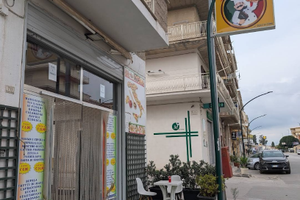 Pizzeria d'asporto con posti a sedere avviata