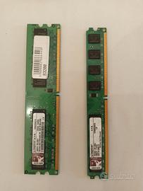 RAM Kingston DDR2 2G 800+1G 667