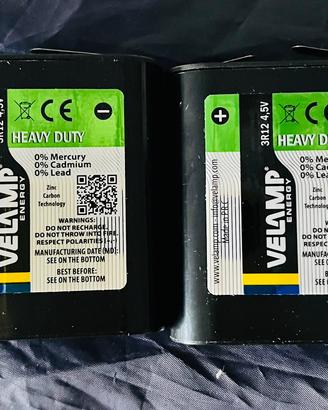 2 Pile 3R12 Piatte 4.5V