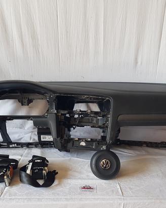 VOLKSWAGEN GOLF 7 KIT AIRBAG CRUSCOTTO CINTURE
