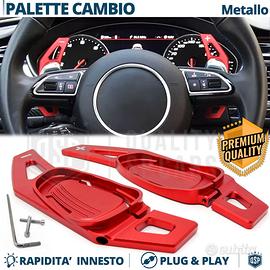 PALETTE Cambio al Volante per AUDI RS Paddle Rosse