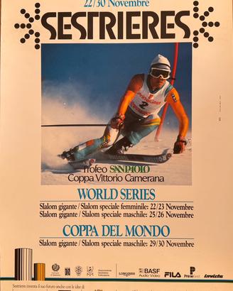 Poster sestrieres cm50x70