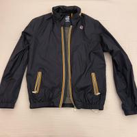 K WAY  taglia M giubbotto impermeabile blu