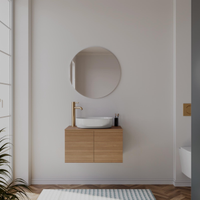 Mobile bagno portalavabo 70cm rovere cannettato