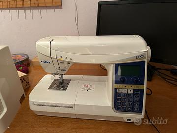 Macchina da cucire  Juki HZL-Dx e tessuti