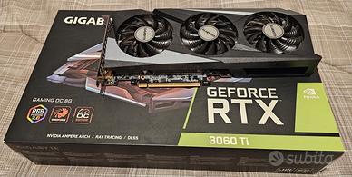 Scheda Video RTX 3060 TI 8GB Trio