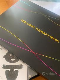 Maschera a led viso collo nuova