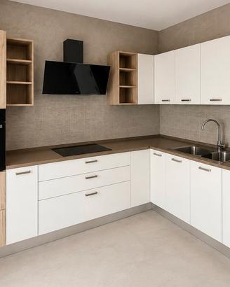 Cucina angolare moderna