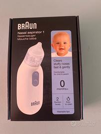Braun aspuratore nasale neonato