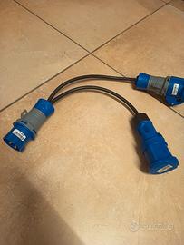 prolunga splitter per c a m p e g g i o ed altro
